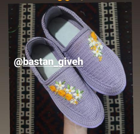 قیمت تولیدی گیوه ابری رنگی