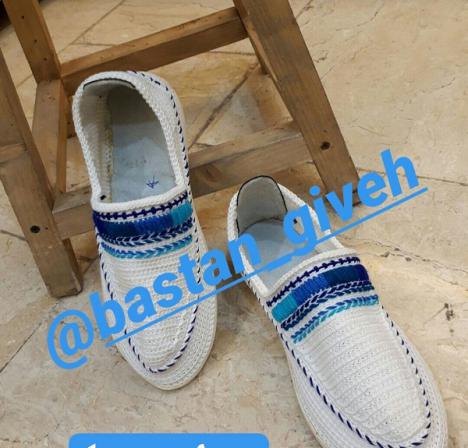 نحوه تولید انواع گیوه ابری گلدوزی