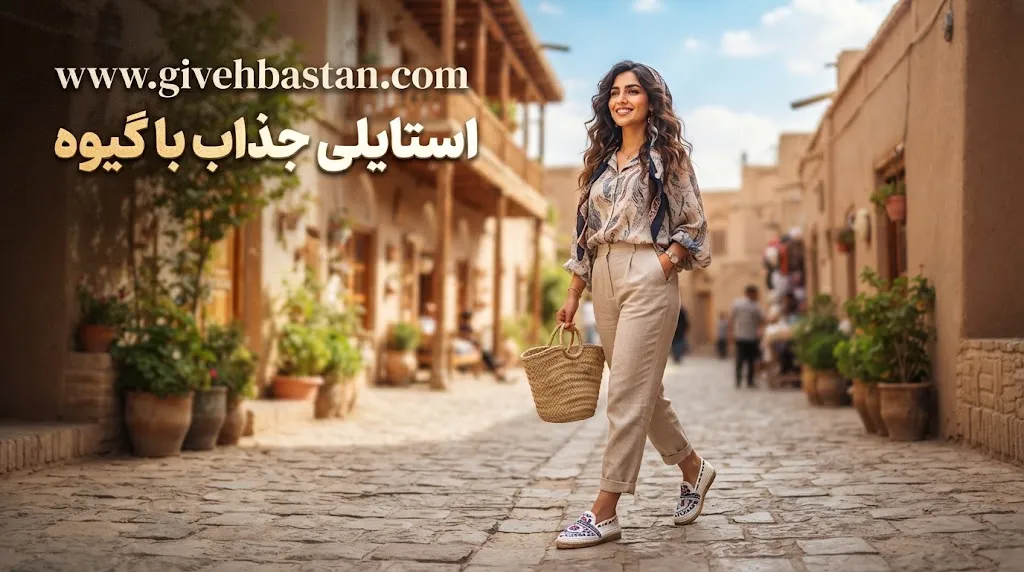 استایلی جذاب با گیوه